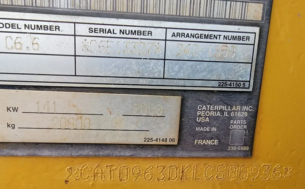 2008 Caterpillar 963D